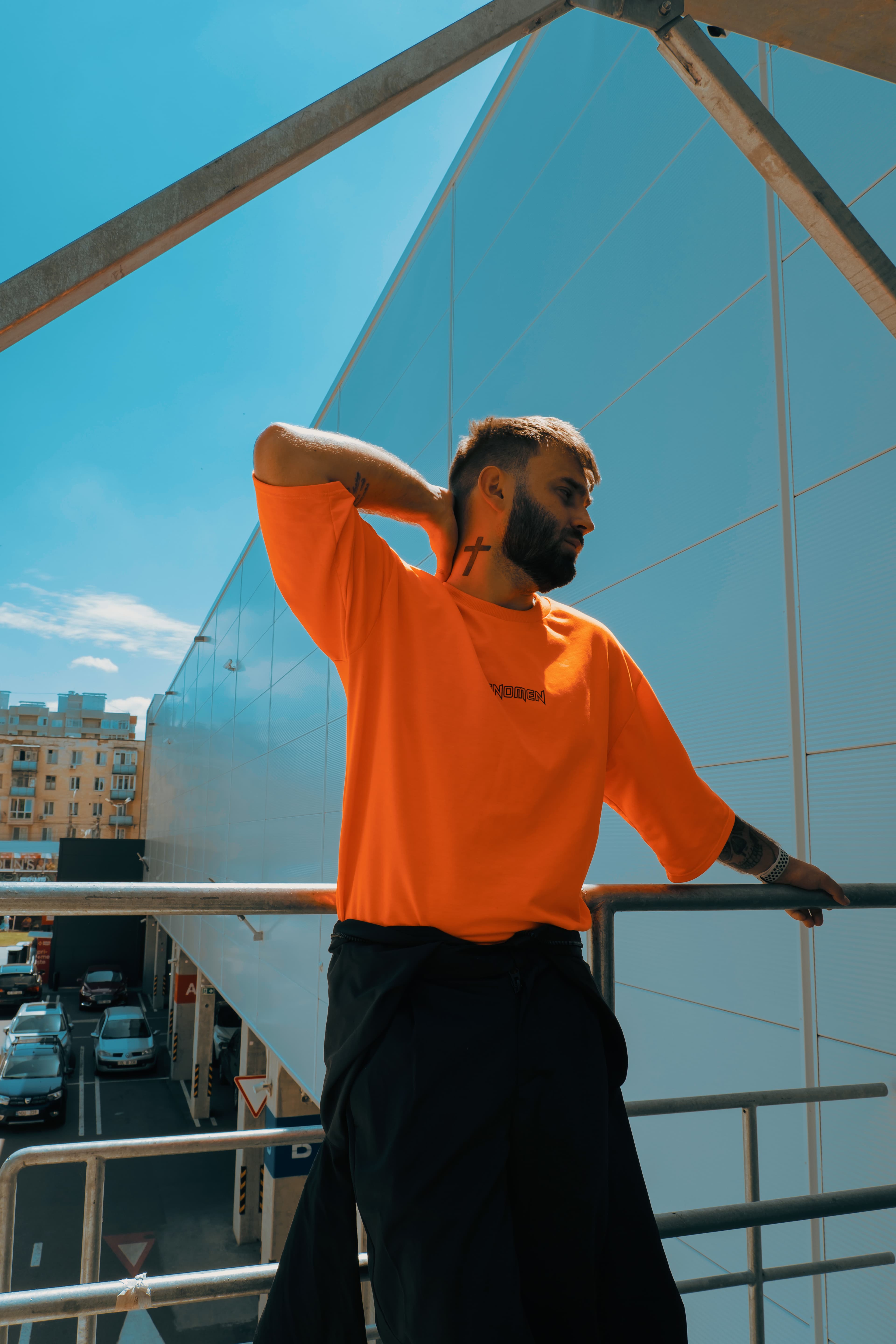 Hoodie Orange FENOMEN