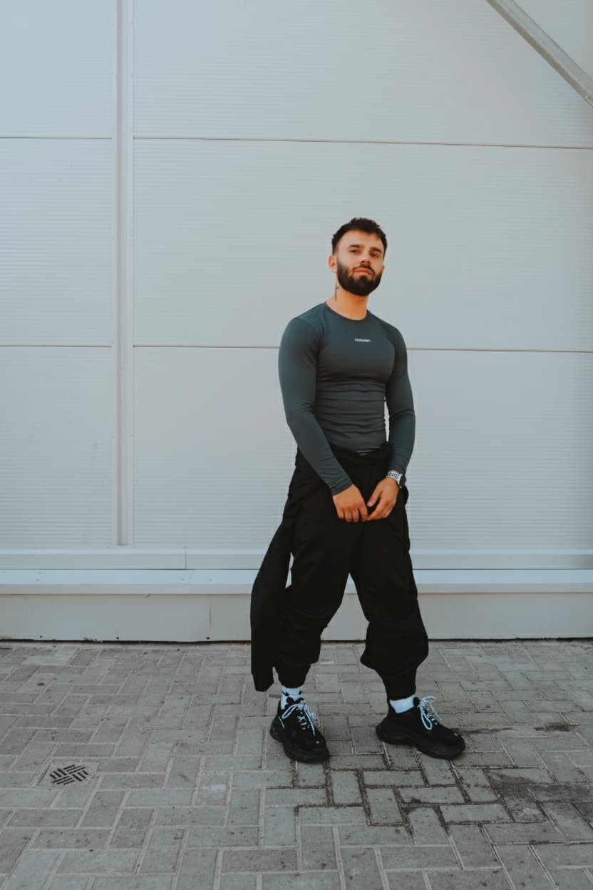 Hoodie Grey Oversize